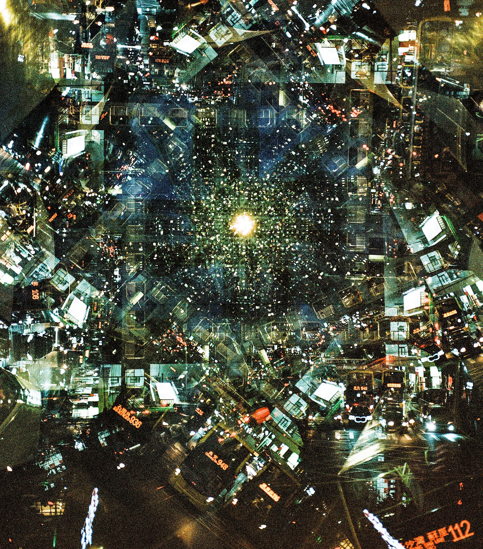 Observación de estrellas — LL · Mamiya M645 · Lomography LomoChrome Metropolis