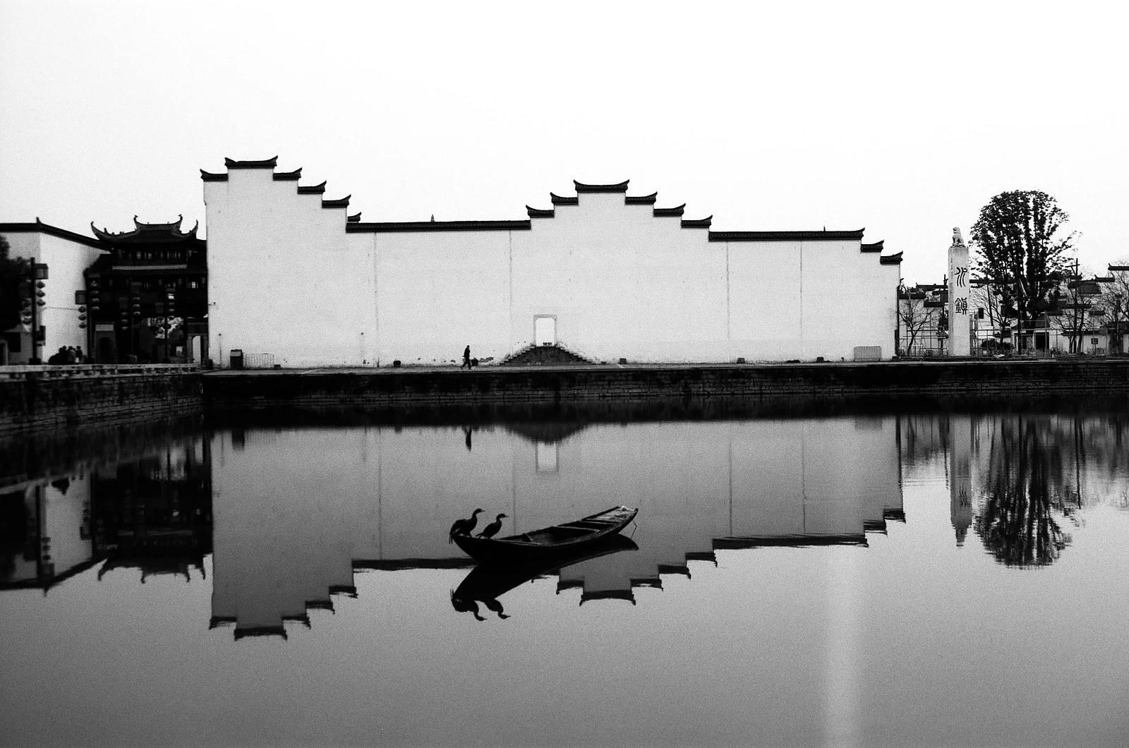 Agua como un espejo — 菜 · Canon AE-1 Program · Fujifilm Neopan Acros II 100
