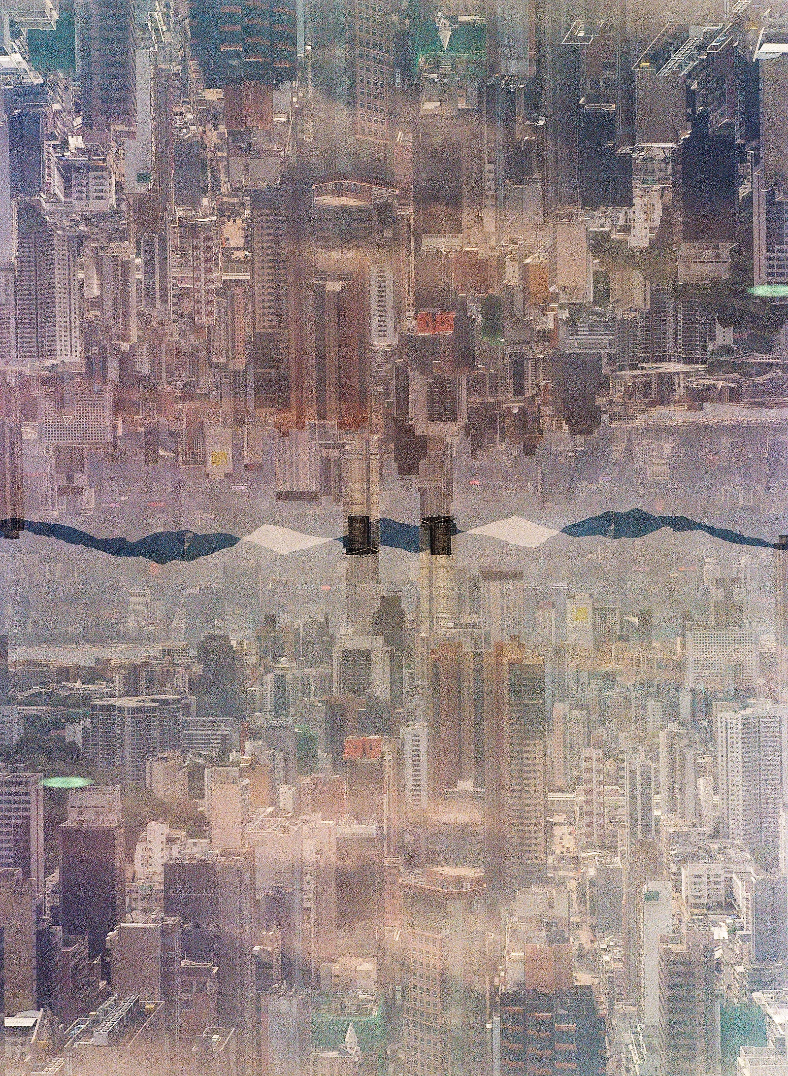Double Exposure Hong Kong — LL · Mamiya M645 · Kodak Gold 200
